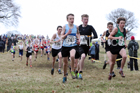 Boys under-15s, 2018 Northern Cross Country Champs., Harewood House, Leeds. Photo: David T. Hewitson/Sports for All Pics